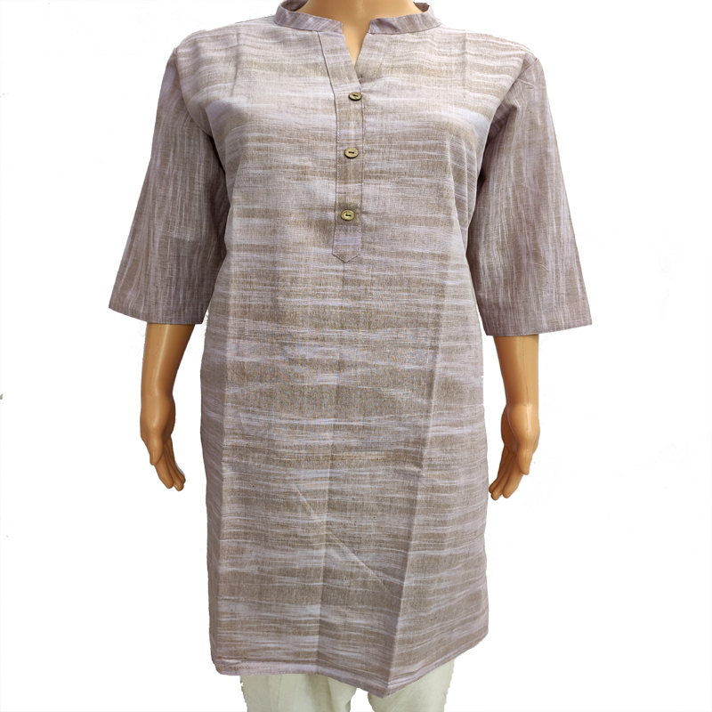 Straight Lining Khadi Cotton Kurti at Rs.650/Piece in surat offer by  Paniharee-vachngandaiphat.com.vn