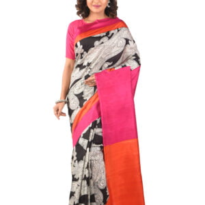 Bishnupuri silk Printed Saree 2