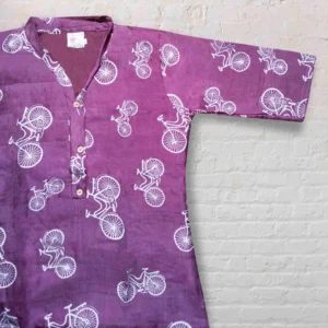 Silk Printed Women Kurta