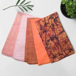 Cotton Handkerchief 5 Pcs