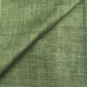 Olive Green And Black Shade Muslin Fabric