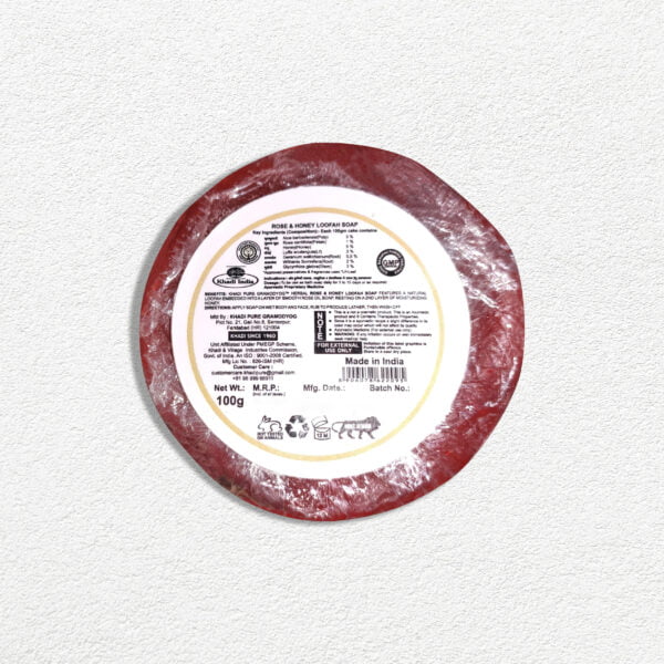 Rose & Honey Loofah Soap - Image 2