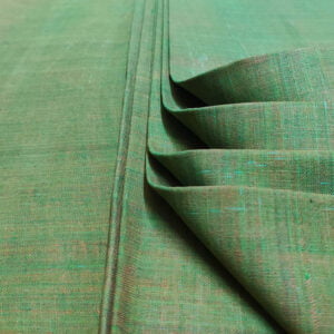 Green And Brown Shaded Cotton Fabric