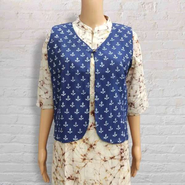 Women Cotton Printed Jacket