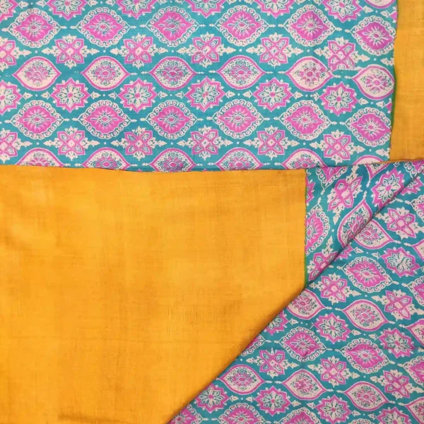 Traditional Printed Gachi Tussar Saree - Image 4