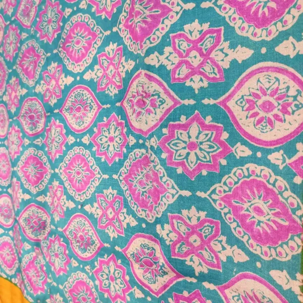 Traditional Printed Gachi Tussar Saree - Image 3
