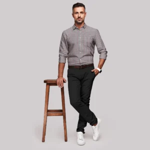 Multicolour Striped Cotton Full Sleeve Shirt