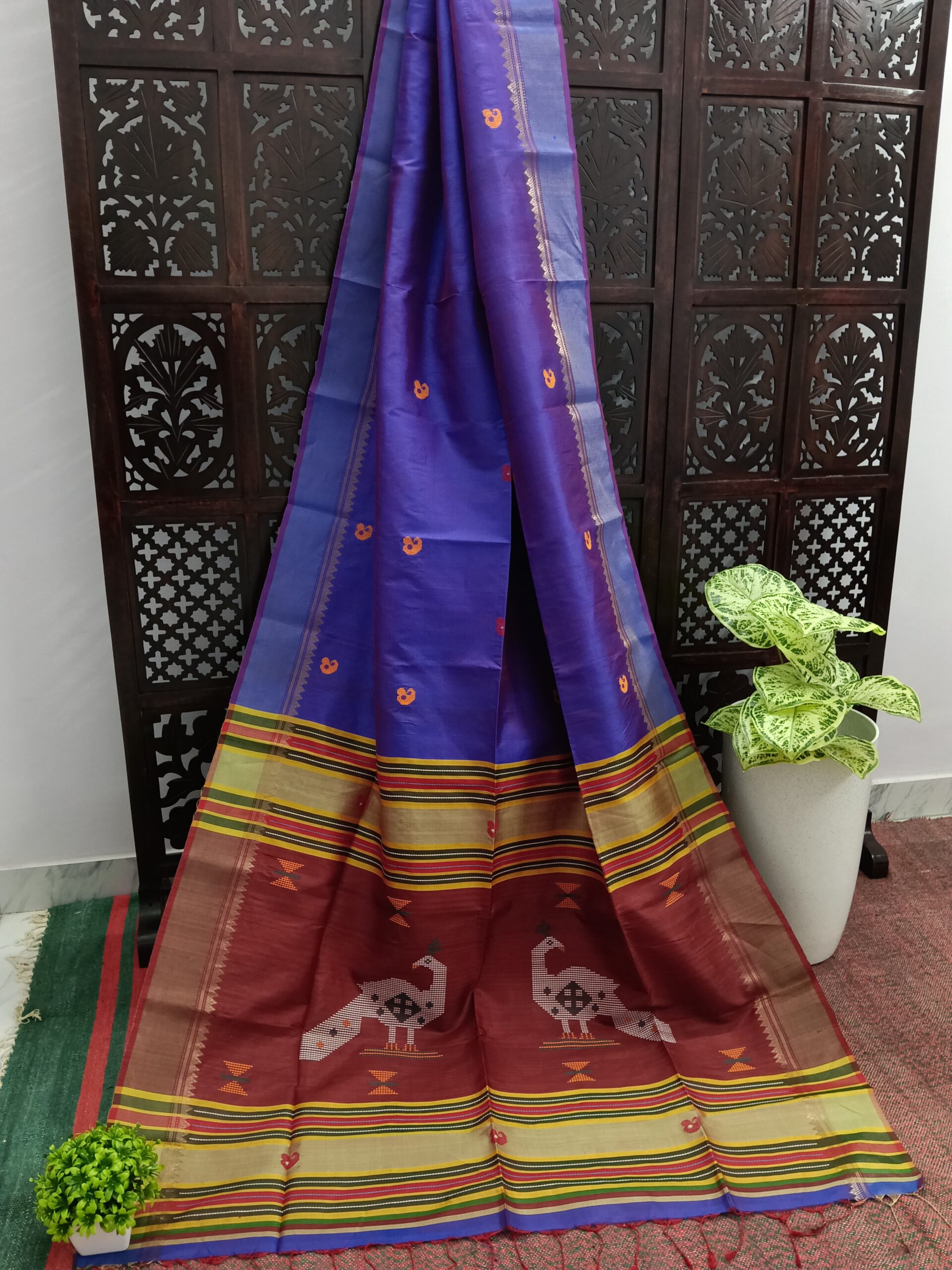 Kalakshetra Silk Saree - Image 3
